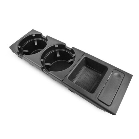 Porte-gobelet/canette avec ensemble de rangement pour pièces - Pièce d'origine BMW 51168217953/51168217957