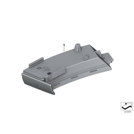 Porte-gobelet gauche - Pièce d'origine BMW 51457070325 Porte-gobelet gauche - Pièce d'origine BMW 51457070325