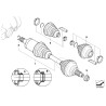 Kit de réparation de soufflet de cardan - (intérieur) - Pièce d'origine BMW 31607565315 Kit de réparation de soufflet de cardan - (intérieur) - Pièce d'origine BMW 31607565315