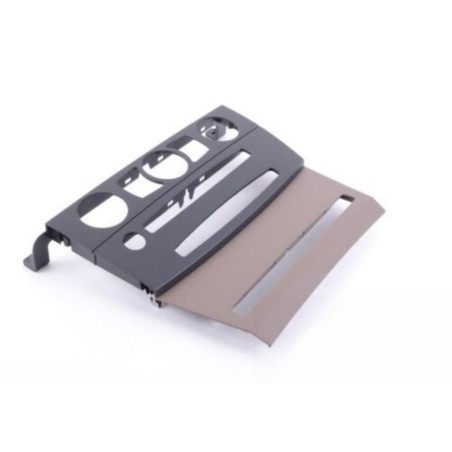 Garniture de tableau de bord marron uniquement compatible avec CCC - Pièce d'origine BMW 51457063155.