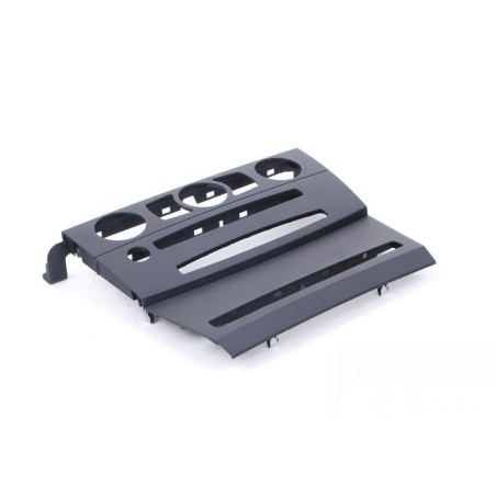 Garniture de panneau de couverture de tableau de bord noire uniquement compatible avec CCC - Pièce d'origine BMW 51457063152.