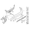 Garniture décorative gauche - Pièce d'origine BMW 51127210541 Garniture décorative gauche - Pièce d'origine BMW 51127210541