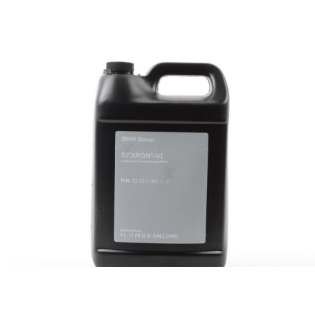 Fluide de transmission automatique Dexron VI 4 litres - Pièce d'origine BMW 83220024359 Fluide de transmission automatique Dexron VI 4 litres - Pièce d'origine BMW 83220024359