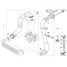 Tuyau d'air de moteur diesel - Tube turbo - Pièce d'origine BMW 11617787468 Tuyau d'air de moteur diesel - Tube turbo - Pièce d'origine BMW 11617787468