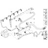 Ligne de retour de carburant du moteur diesel - Pièce d'origine BMW 13537789816 Ligne de retour de carburant du moteur diesel - Pièce d'origine BMW 13537789816