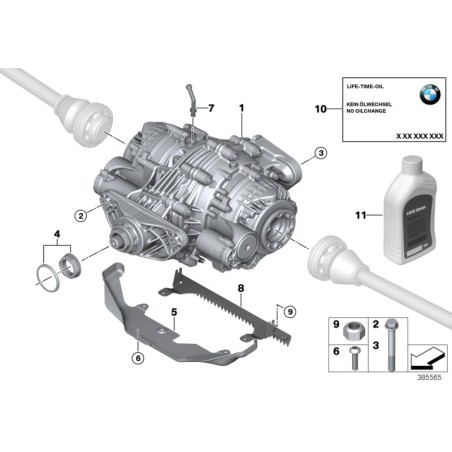5 litre - Pièce d'origine BMW 83120445832 5 litre - Pièce d'origine BMW 83120445832