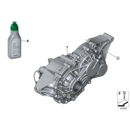 Fluide de différentiel - Pièce d'origine BMW 83222295532