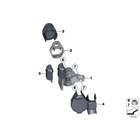 Distributeur - Pièce d'origine BMW 61149144884