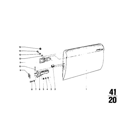 Frein de porte - Pièce d'origine BMW 51210301601