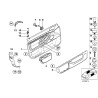 Clip de porte - Pièce d'origine BMW 51418247000 Clip de porte - Pièce d'origine BMW 51418247000