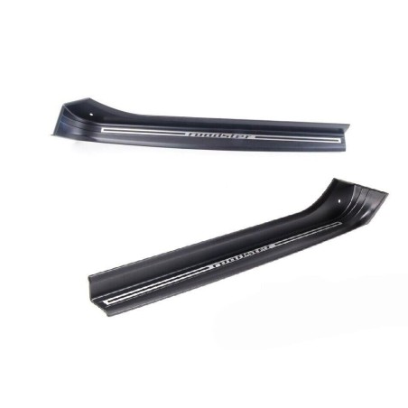 Pièce d'origine BMW 51478398883/51478398884 - Ensemble de bandes de seuil de porte Roadster gauche et droite.