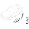 Ensemble de bande de seuil d'entrée de porte droite + gauche - Pièce d'origine BMW 51478040123/51478040124 Ensemble de bande de seuil d'entrée de porte droite + gauche - Pièce d'origine BMW 51478040123/51478040124