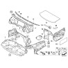 Isolation de porte gauche - Pièce d'origine BMW 51488204283 Isolation de porte gauche - Pièce d'origine BMW 51488204283