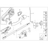 Câble de déverrouillage de la serrure de porte - Pièce d'origine BMW 51228403058 Câble de déverrouillage de la serrure de porte - Pièce d'origine BMW 51228403058