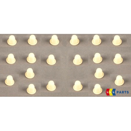 Clip de moulure de porte Grommet 20pcs - Pièce d'origine BMW 51131960127