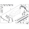 Support de seuil de porte - Pièce d'origine BMW 51777207196 Support de seuil de porte - Pièce d'origine BMW 51777207196
