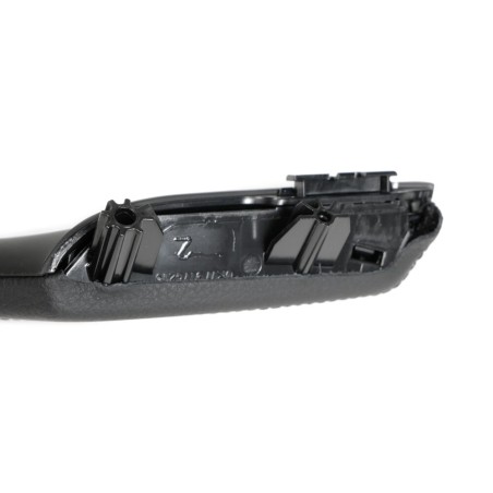 Poignée d'ouverture de garniture de porte en cuir gauche RHD noir - Pièce d'origine BMW 51417225851