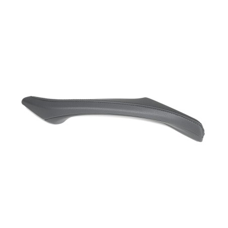 Poignée d'ouverture de garniture de porte en cuir gauche RHD noir - Pièce d'origine BMW 51417225851
