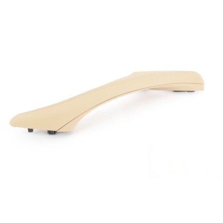 Poignée d'ouverture de garniture de porte côté passager gauche N/S RHD beige - Pièce d'origine BMW 51417225849