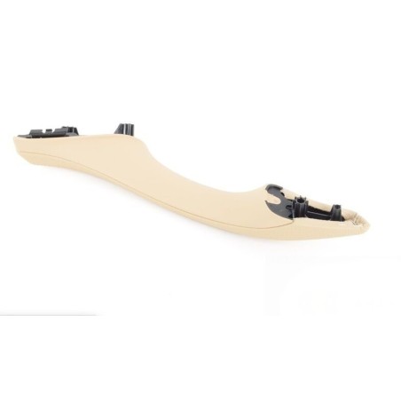 Poignée d'ouverture de garniture de porte côté passager gauche N/S RHD beige - Pièce d'origine BMW 51417225849
