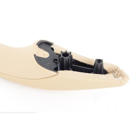Poignée d'ouverture de garniture de porte côté passager gauche N/S RHD beige - Pièce d'origine BMW 51417225849