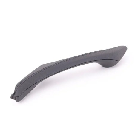 Poignée de tirage de garniture de porte côté passager droit LHD noire - Pièce d'origine BMW 51417225848