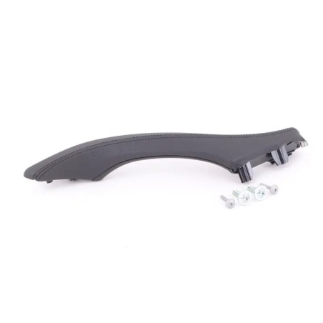 Poignée de tirage de garniture de porte côté passager droit LHD noire - Pièce d'origine BMW 51417225848