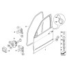 Joint d'étanchéité de porte avant - Pièce d'origine BMW 51767220381 Joint d'étanchéité de porte avant - Pièce d'origine BMW 51767220381