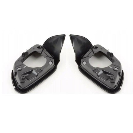 Ensemble de paires de bagues de support de rétroviseur d'aile de porte N/S+O/S - Pièce d'origine BMW 51167284125/51167284126