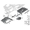 Panneau de garniture du compartiment du conducteur - Pièce d'origine BMW 51459284361 Panneau de garniture du compartiment du conducteur - Pièce d'origine BMW 51459284361