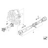 Arbre de transmission - Pièce d'origine BMW 26207534636 Arbre de transmission - Pièce d'origine BMW 26207534636