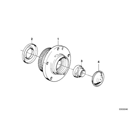 Collier de protection contre la poussière - Pièce d'origine BMW 31206777788