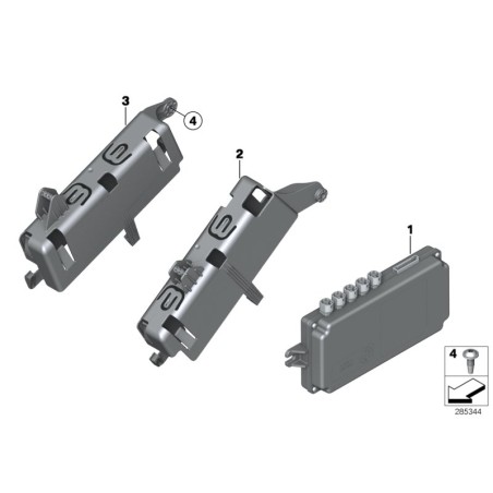 ECU pour caméra de vue panoramique - Pièce d'origine BMW 66536994554