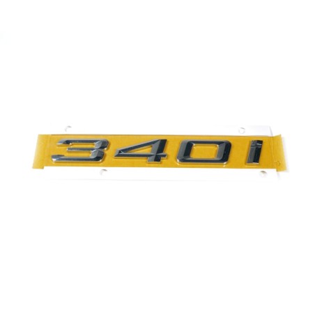 Emblème Badge Étiquette Autocollant 340i - Pièce d'origine BMW 51147423788 Emblème Badge Étiquette Autocollant 340i - Pièce d'origine BMW 51147423788