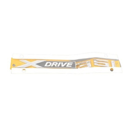 Emblème "XDrive35i" pour porte - Pièce d'origine BMW 51147362495 Emblème "XDrive35i" pour porte - Pièce d'origine BMW 51147362495