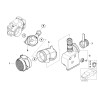 Pièce de tube de capteur de masse d'air du moteur - Pièce d'origine BMW 13547510315 Pièce de tube de capteur de masse d'air du moteur - Pièce d'origine BMW 13547510315