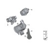 Boîtier de thermostat de liquide de refroidissement du moteur - Pièce d'origine BMW 11537586784 Boîtier de thermostat de liquide de refroidissement du moteur - Pièce d'origine BMW 11537586784