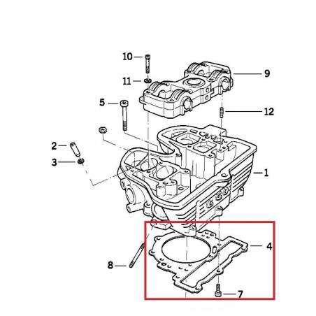 Joint de culasse de moteur - Pièce d'origine BMW 11122343031 Joint de culasse de moteur - Pièce d'origine BMW 11122343031