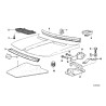 Isolant phonique du capot moteur - Pièce d'origine BMW 51481832785 Isolant phonique du capot moteur - Pièce d'origine BMW 51481832785