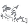 Support de radiateur moteur gauche - Pièce d'origine BMW 51647219317 Support de radiateur moteur gauche - Pièce d'origine BMW 51647219317