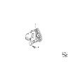 Bouton de démarrage et d'arrêt du moteur - Pièce d'origine BMW 61316967675 Bouton de démarrage et d'arrêt du moteur - Pièce d'origine BMW 61316967675