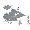Protection de carter moteur - Pièce d'origine BMW 51757191073 Protection de carter moteur - Pièce d'origine BMW 51757191073