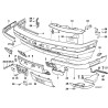 Support de plaque d'immatriculation avant européen - Pièce d'origine BMW 51111944179 Support de plaque d'immatriculation avant européen - Pièce d'origine BMW 51111944179