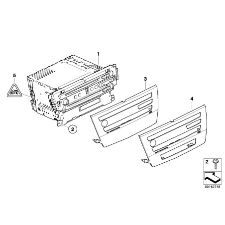 Échange-CCC CD - Pièce d'origine BMW 65839133776