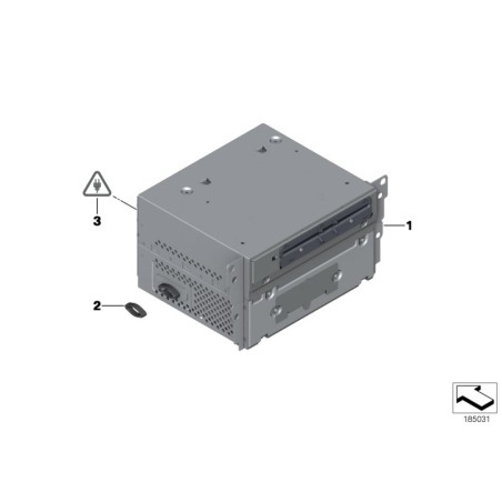 Échange CIC/IBOC - Pièce d'origine BMW 65129224376