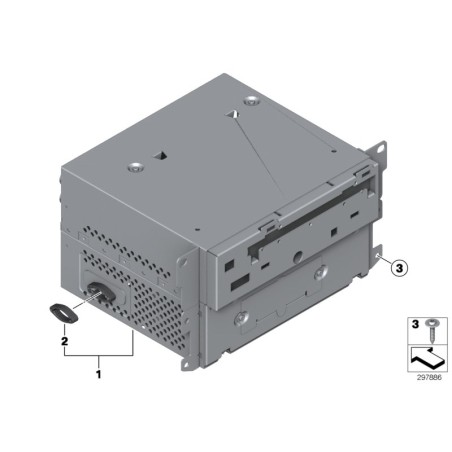 Unité principale d'échange - Pièce d'origine BMW 65129325975
