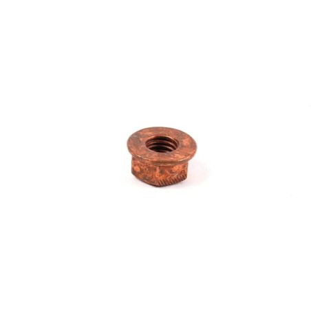 Écrou en cuivre avec bride hexagonale pour collecteur d'échappement m8x1.25 4pcs - Pièce d'origine BMW 18307620549