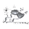 Support de tuyau d'échappement - Pièce d'origine BMW 18201401797 Support de tuyau d'échappement - Pièce d'origine BMW 18201401797