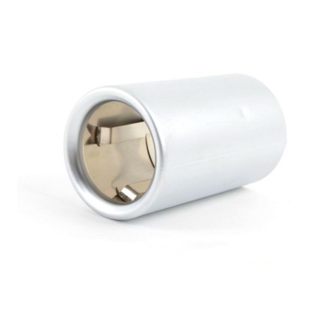 Garniture de sortie d'échappement en aspect aluminium - Pièce d'origine BMW 18307610635