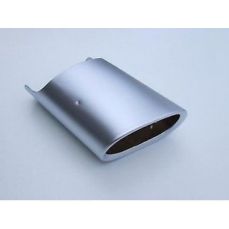 Garniture de sortie d'échappement argentée - Pièce d'origine BMW 18307618463